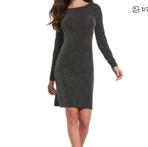 Micheal Kors Cowl Back Sparkle Dress